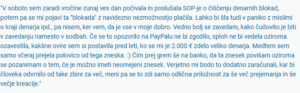 odstranite svoje finančne blokade