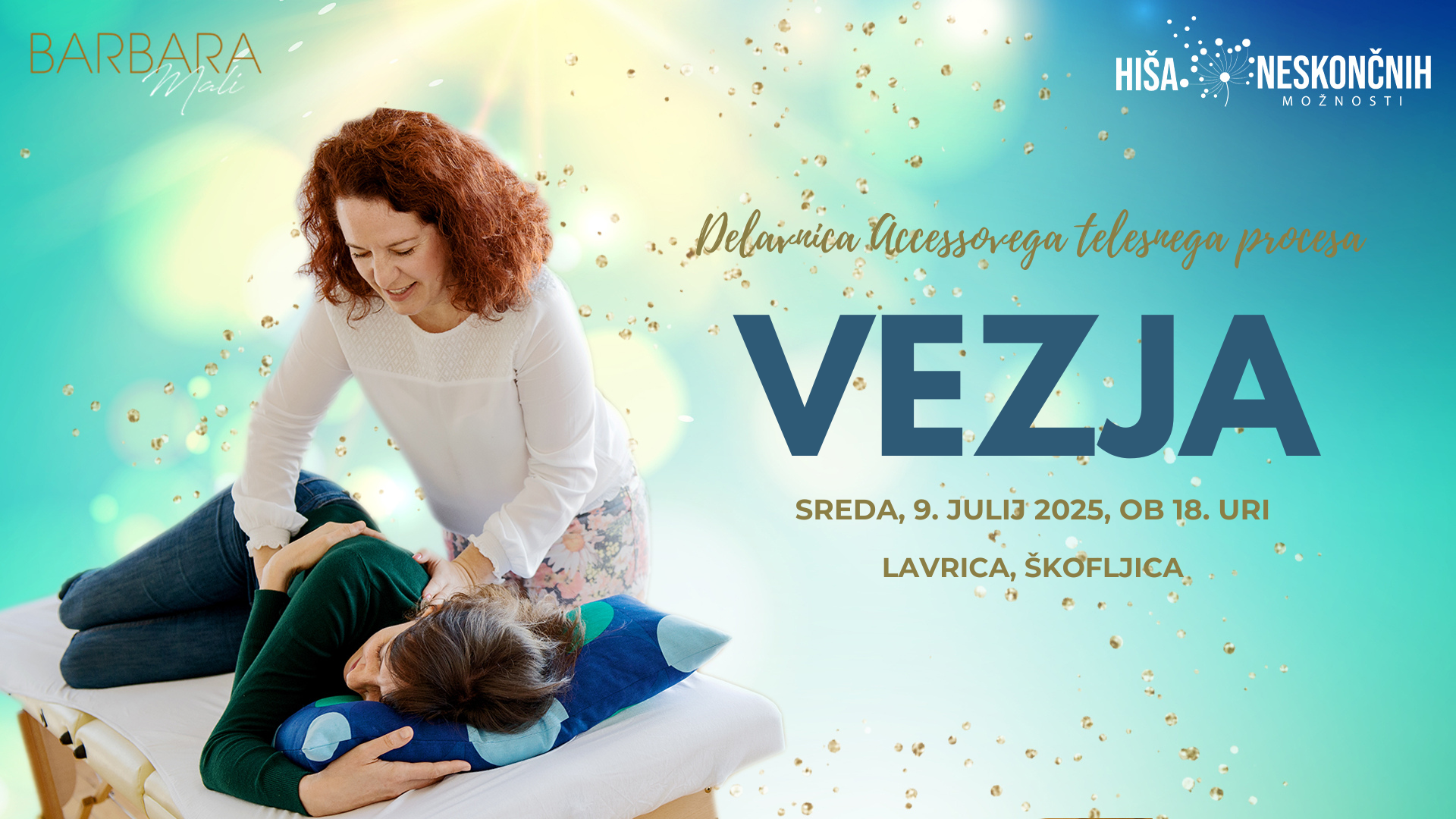 Vezja - delavnica Accessovega telesnega procesa - Ljubljana