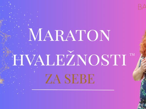 Maraton hvaležnosti za SEBE