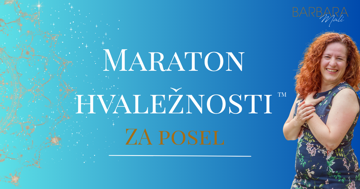 Maraton hvaležnosti za posel