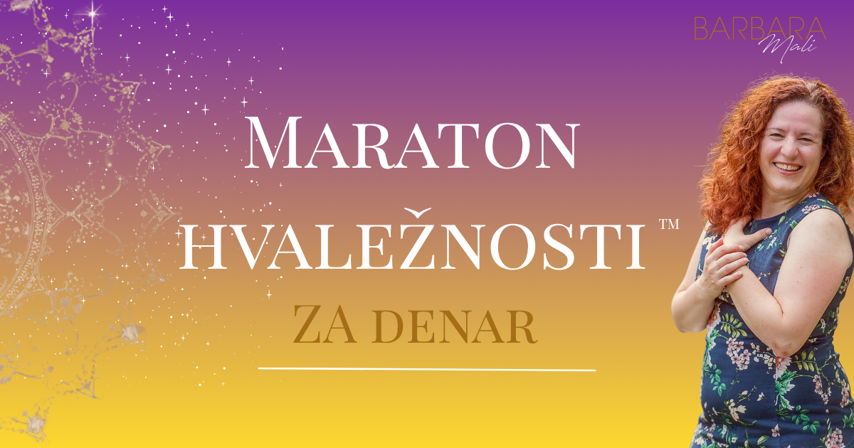 Maraton hvaležnosti za Denar